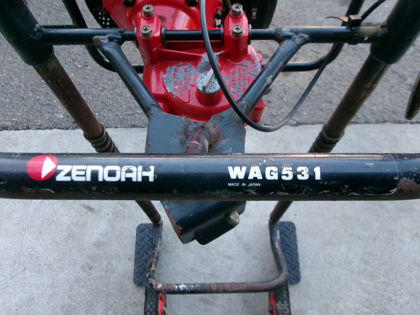 ゼノア 中古 オーガー WAG531