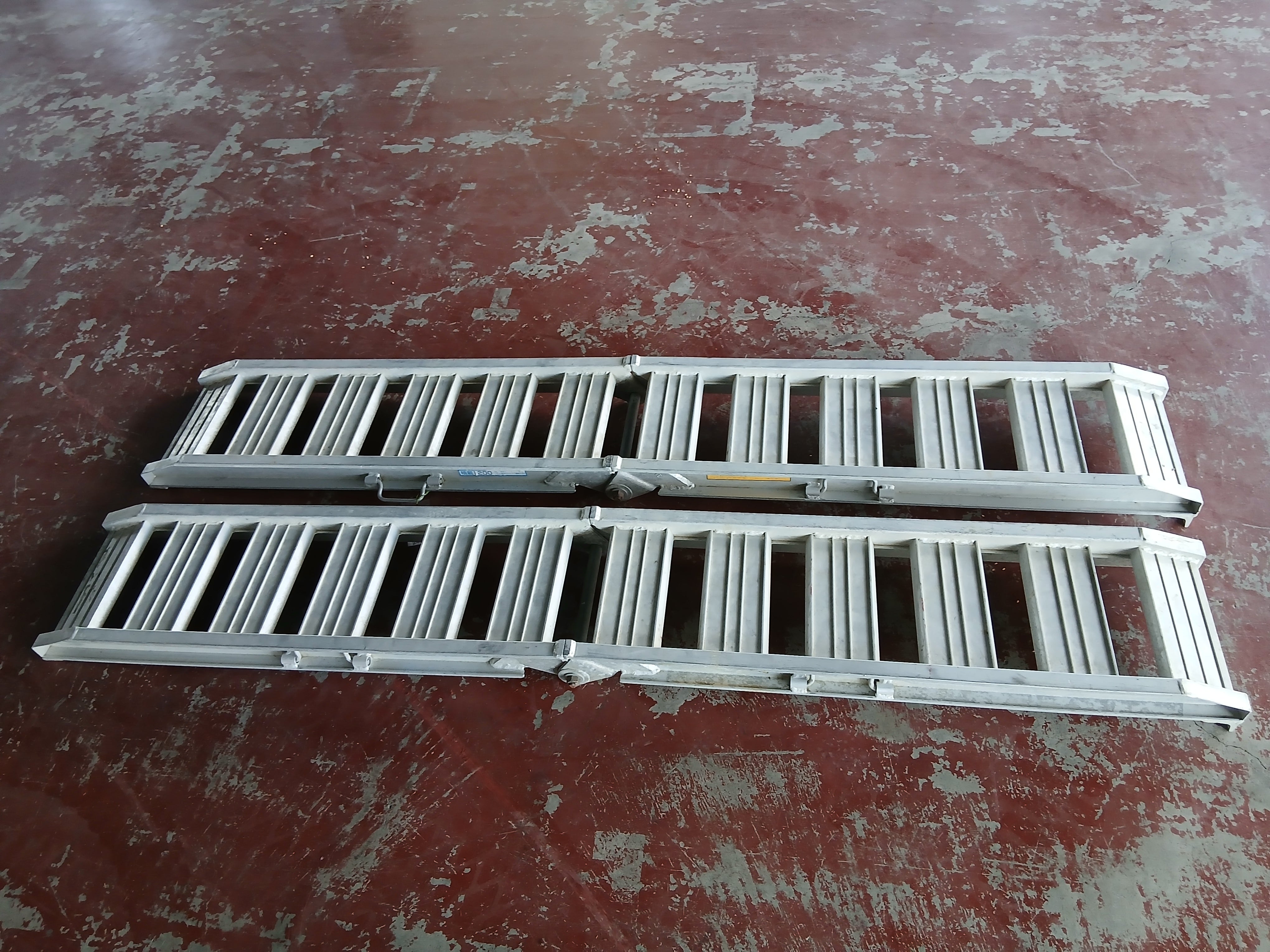 アルコック 中古 折畳み アルミブリッジ NAW-0812 八尺用 【宮城2459