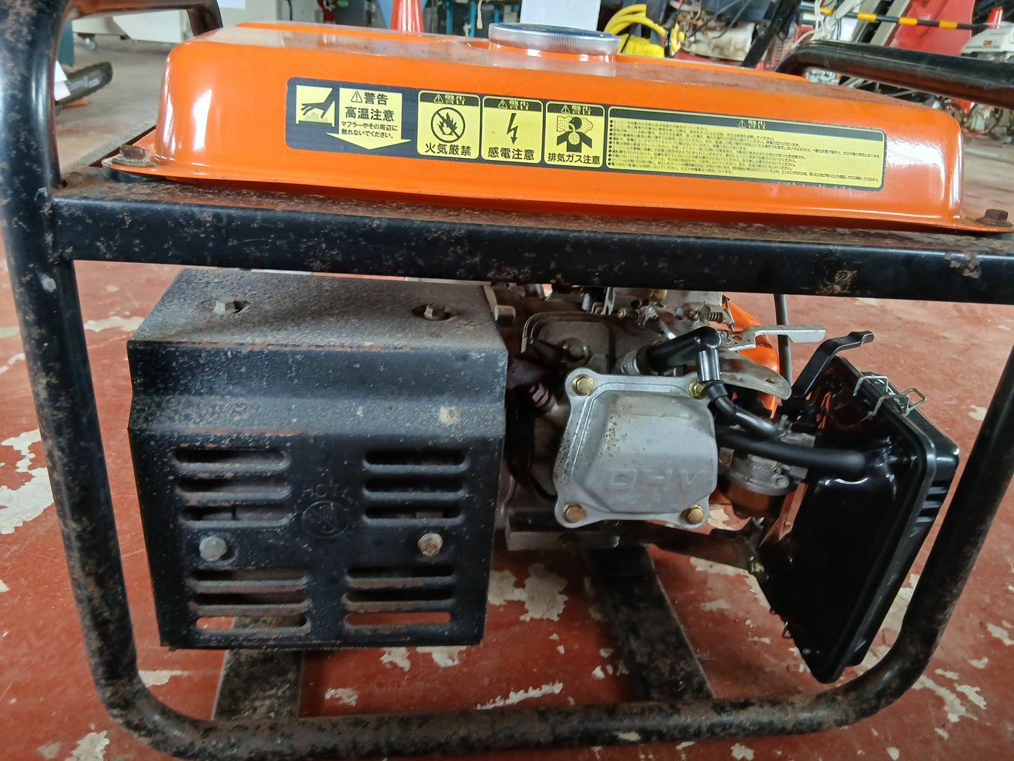 ナカトミ 中古 発電機 EG-2000 ジャンク・部品取り品 【宮城3047】