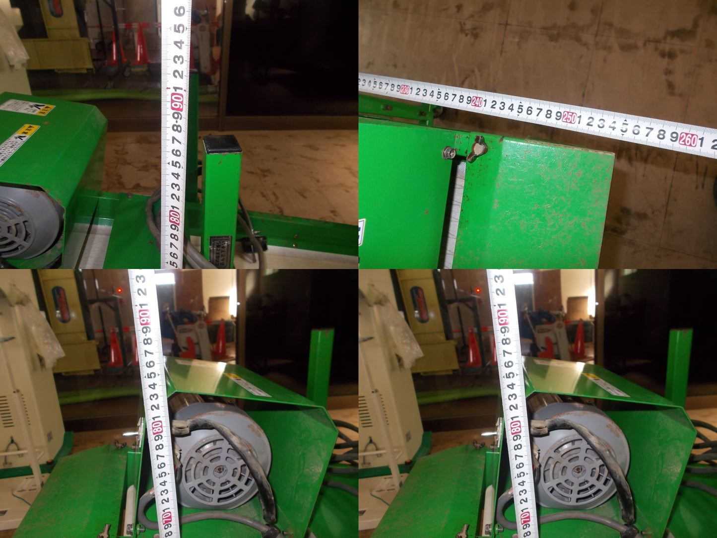 (株)岡山農栄社 中古 ベルトコンベア BC1200AL