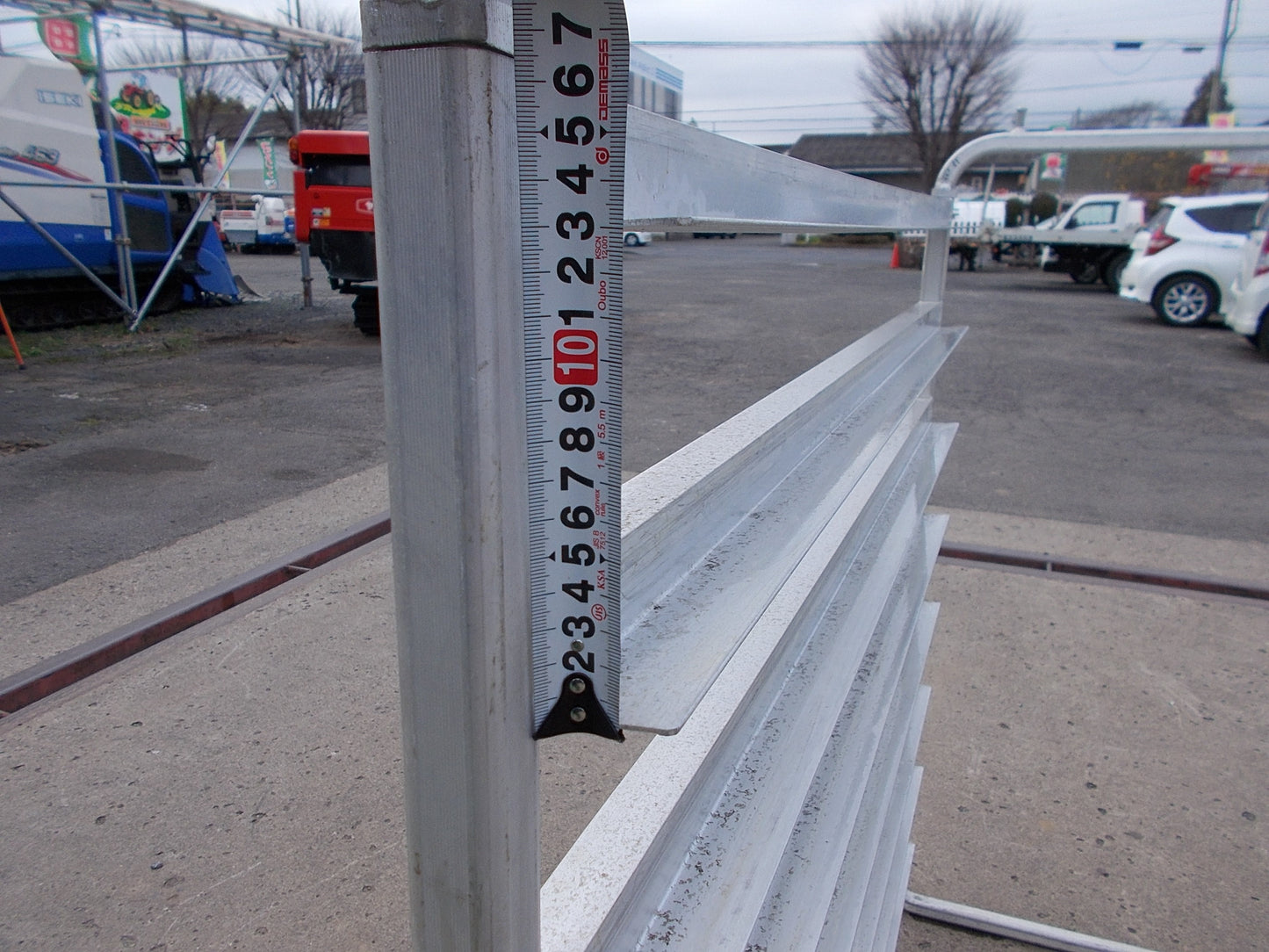 アルミス アルミ苗箱収納棚 64枚用