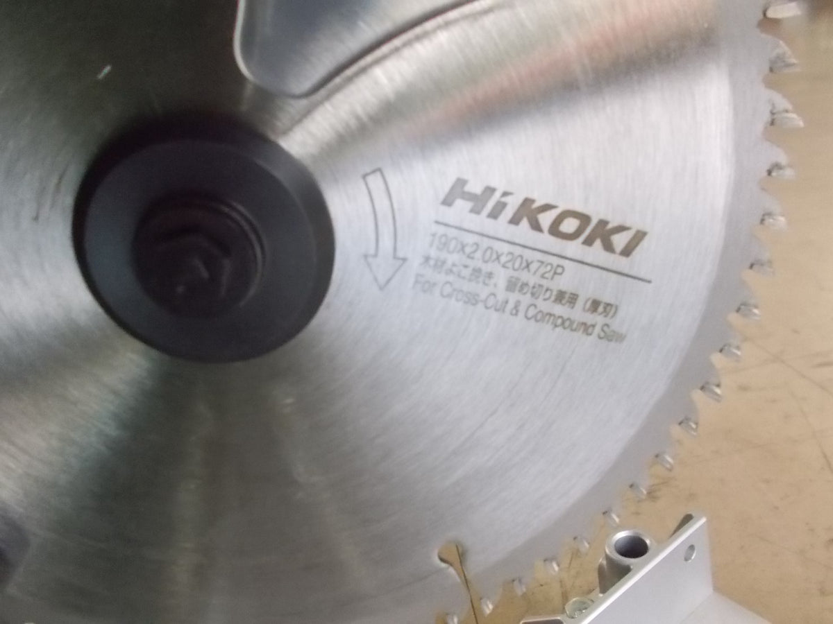 ハイコーキ 中古 卓上スライド丸のこ FC7FSB 100V