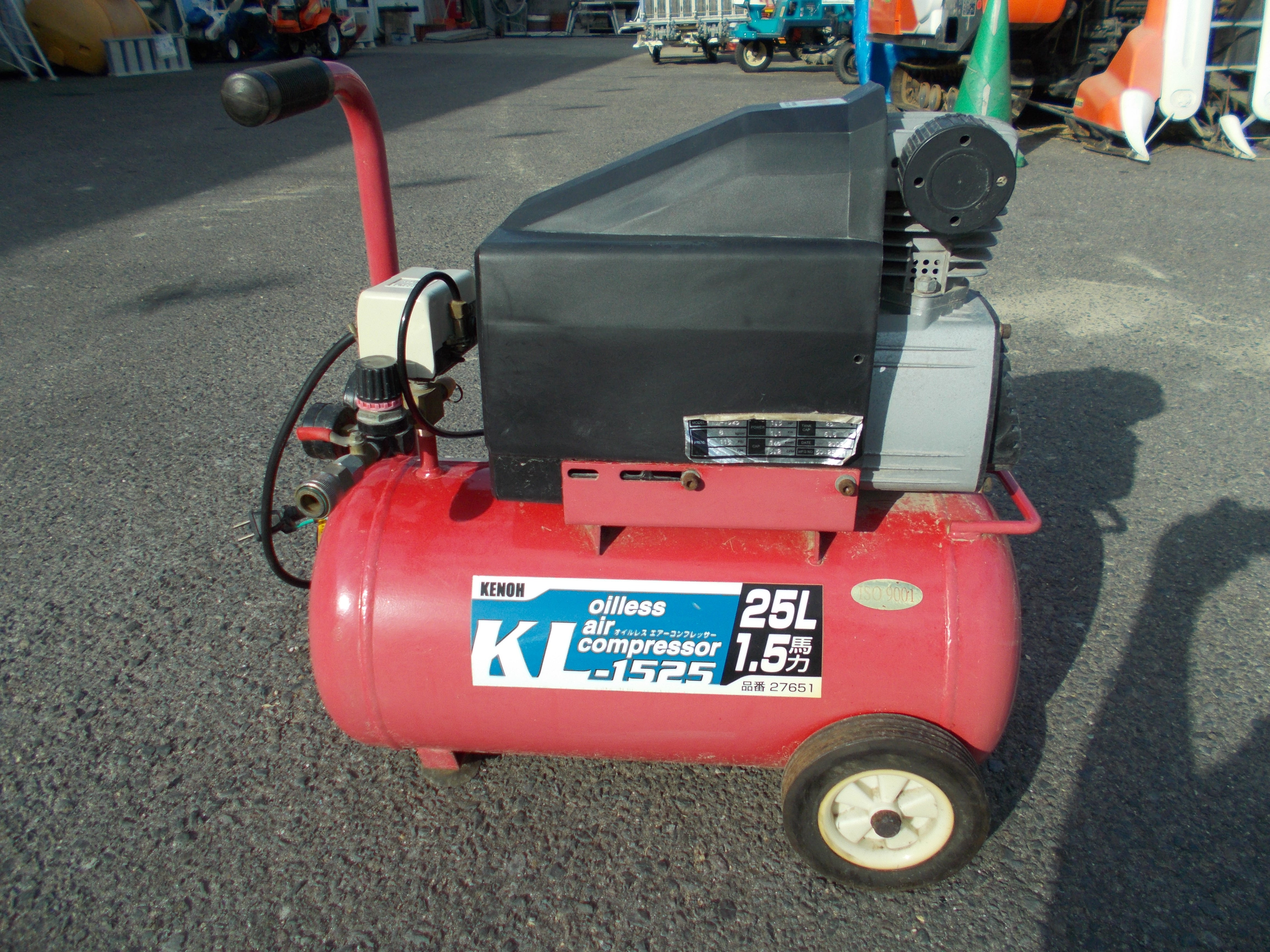 KENOH 中古 コンプレッサー KL-1525 – 農キング