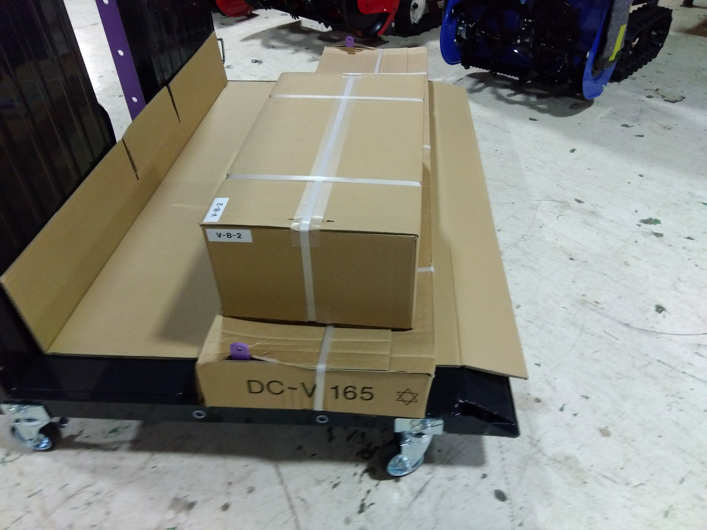 冨士トレーラー 中古 整地キャリア DC-V165-M (新古品)