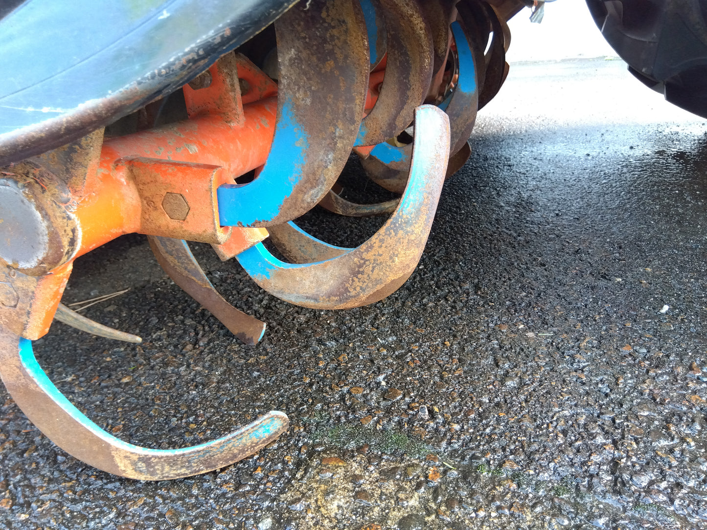 クボタ 中古トラクター+ロータリー KL340+R6WK 1032h