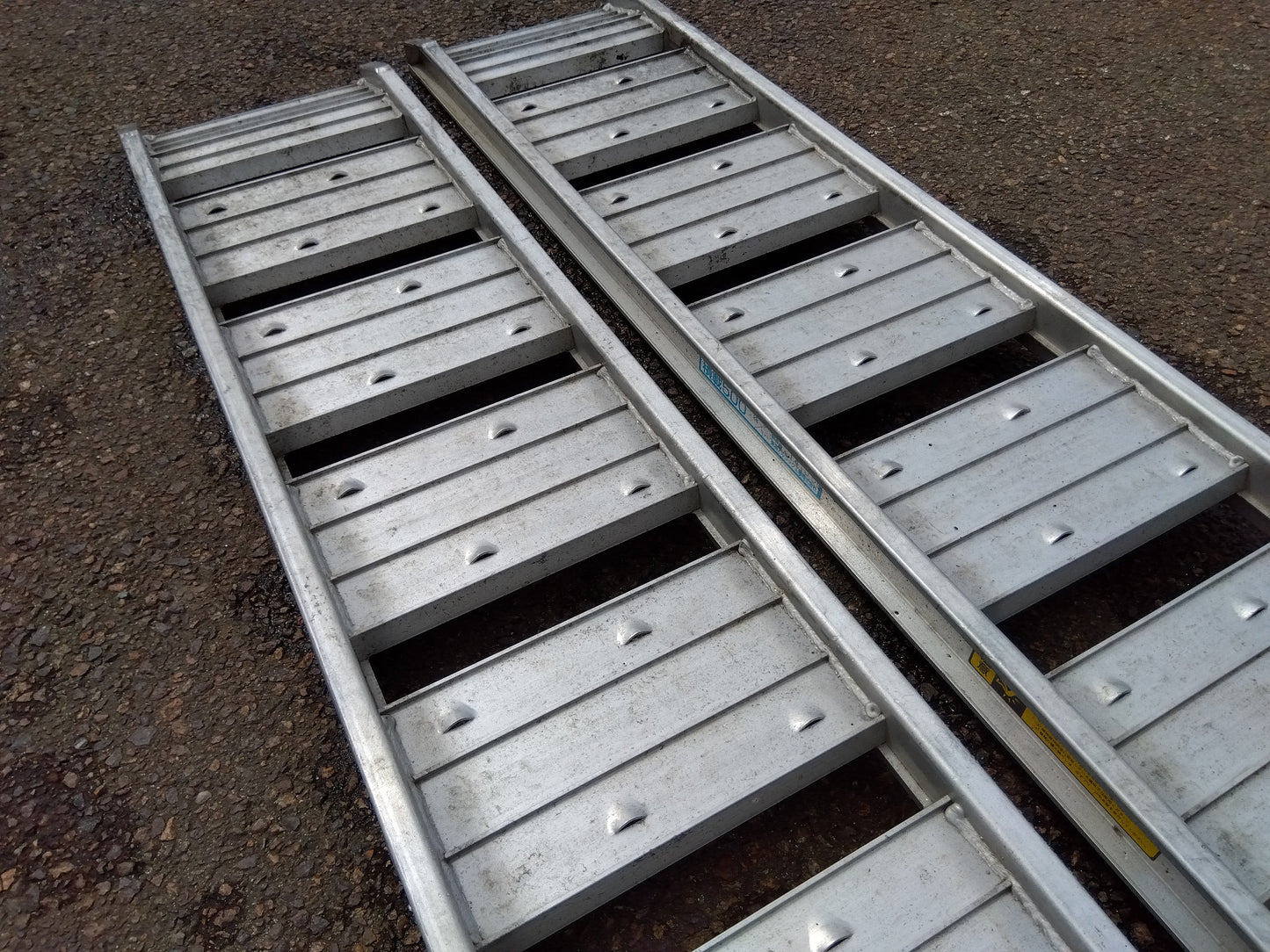 東海アルコック 中古 アルミブリッジ 6尺用 500㎏/セット