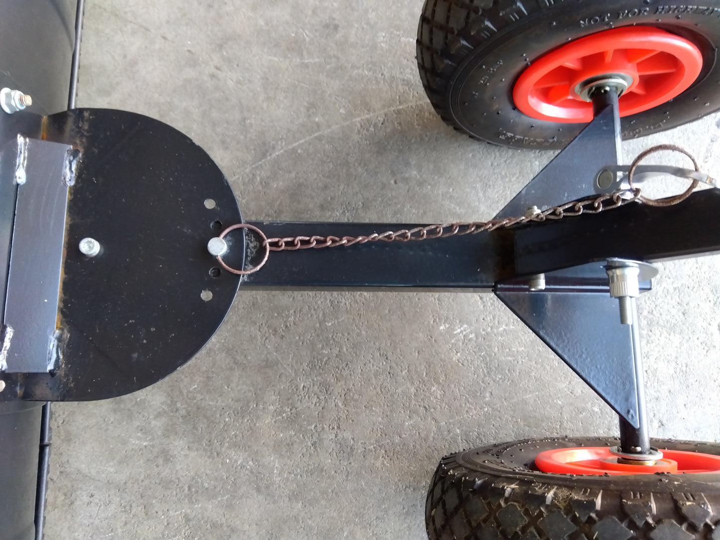 メーカー不明 中古タイヤキャスターシャベル山形店 (8284)