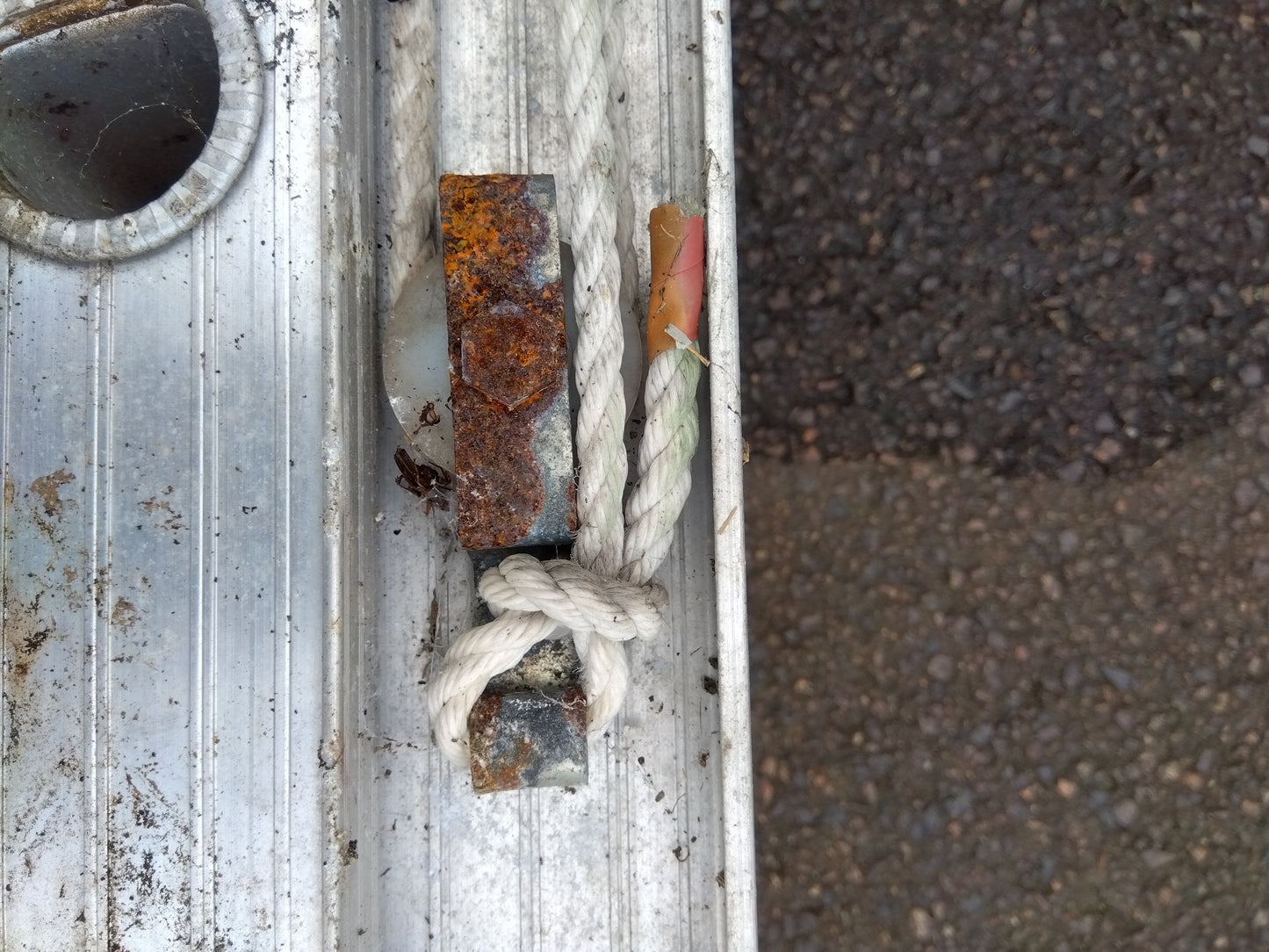 長谷川工業 中古 2連梯子 HC2-71 【8514】