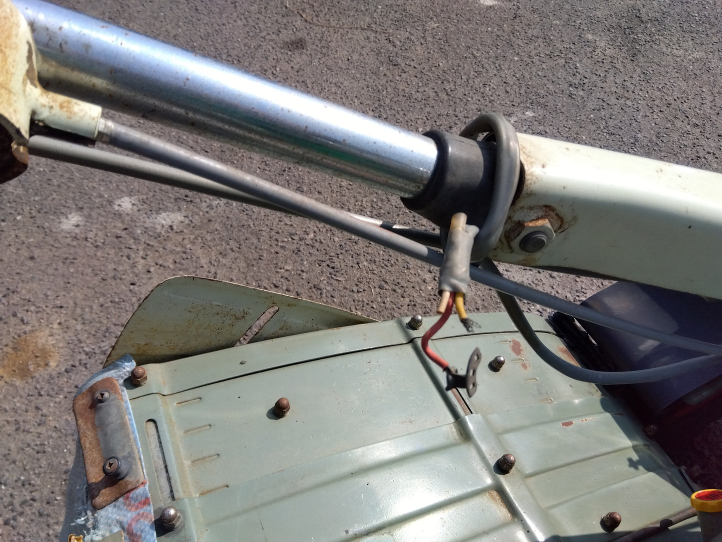 ヤンマー 中古 ディーゼル耕運機 型式不明