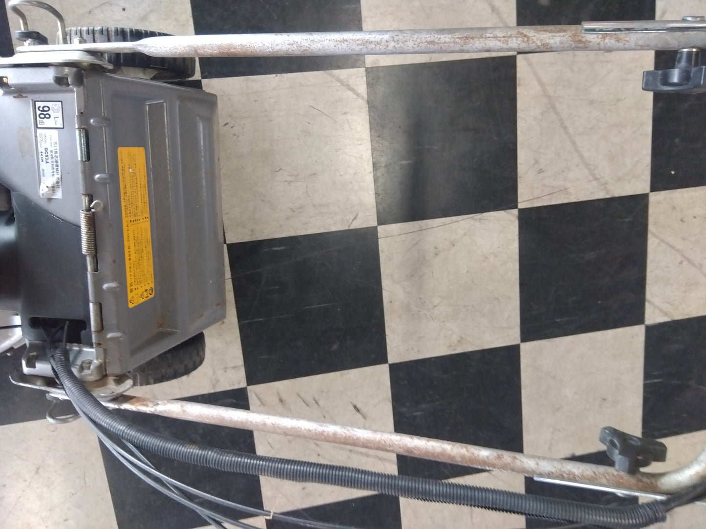 シバウラ 中古 芝刈機 GC53A【ジャンク品】