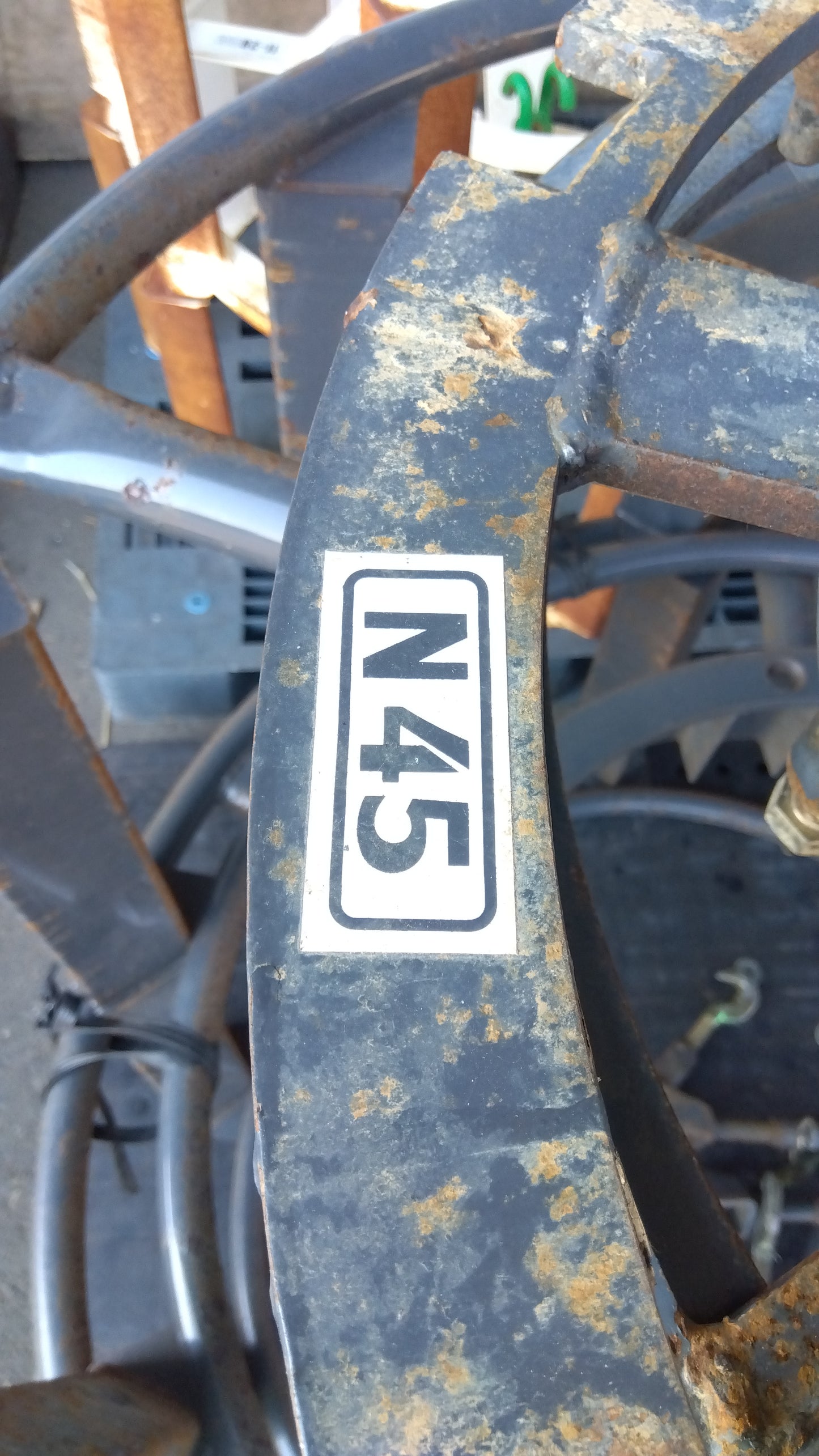 ササキ 中古 カゴ車輪 N45「宮城店2433」