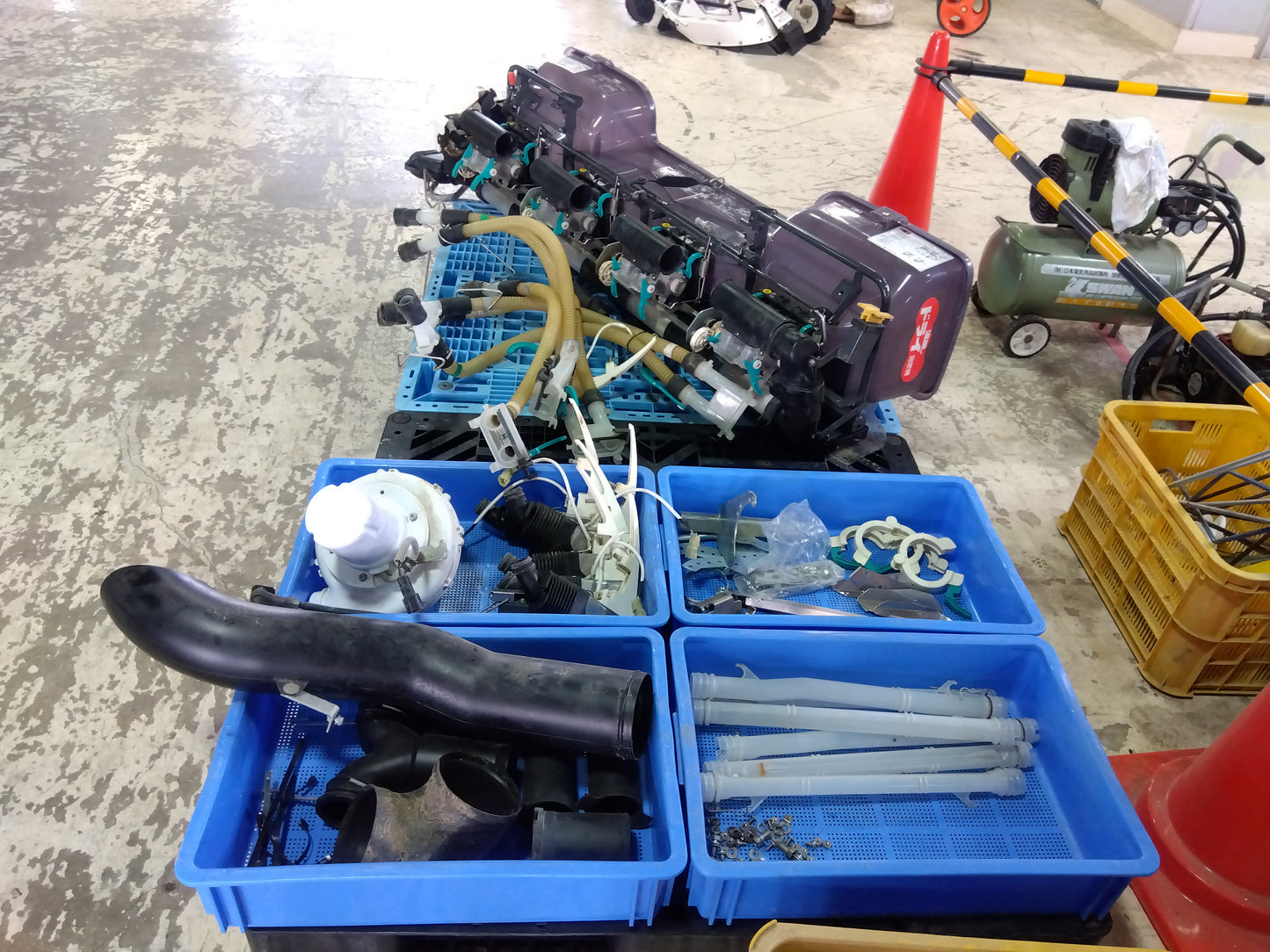 クボタ田植機 ZP67用 中古 側条施肥機 【山形店 9679】