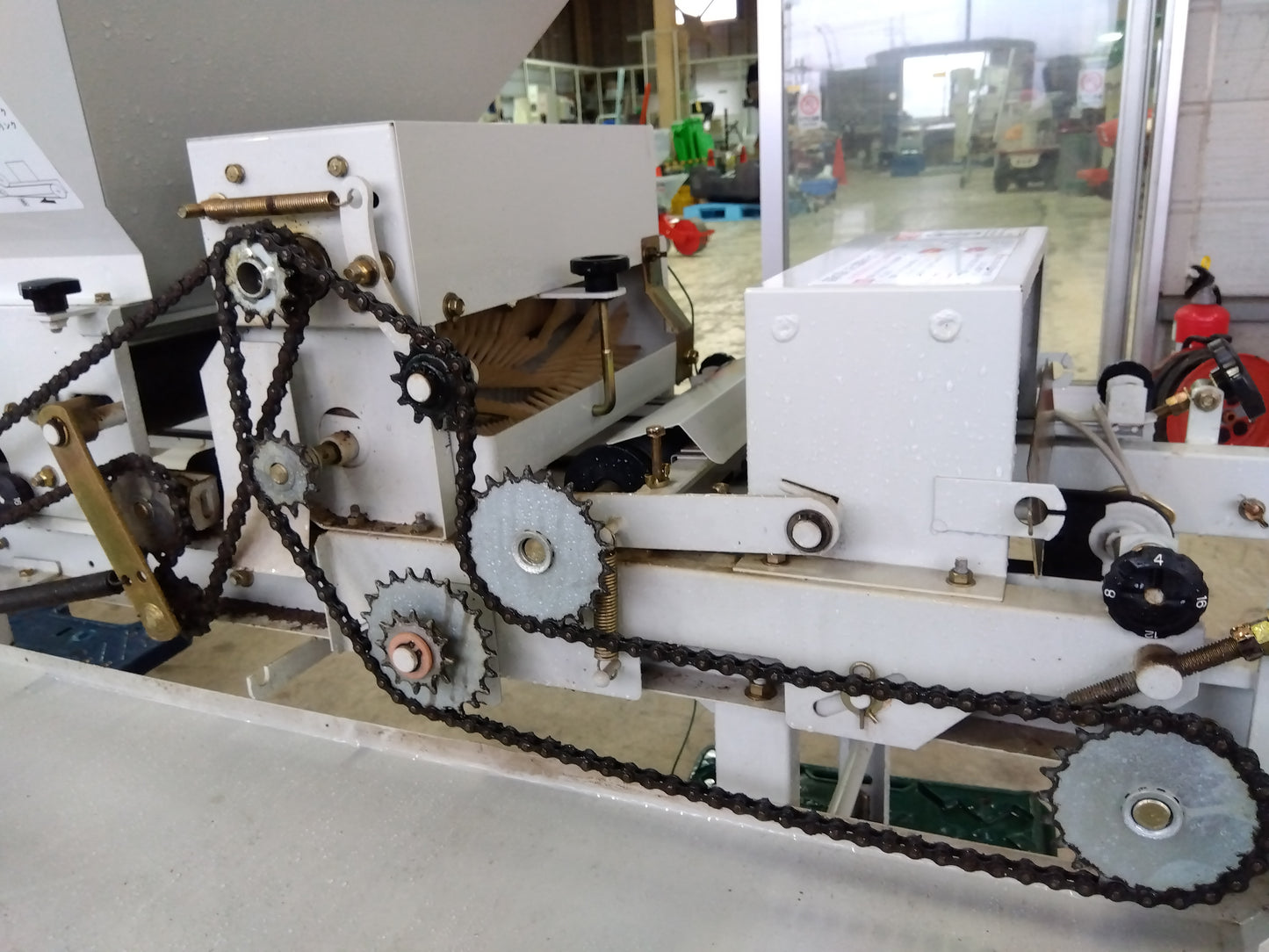 コンマ製作所 中古 床土入機 SF-T33 【9828】