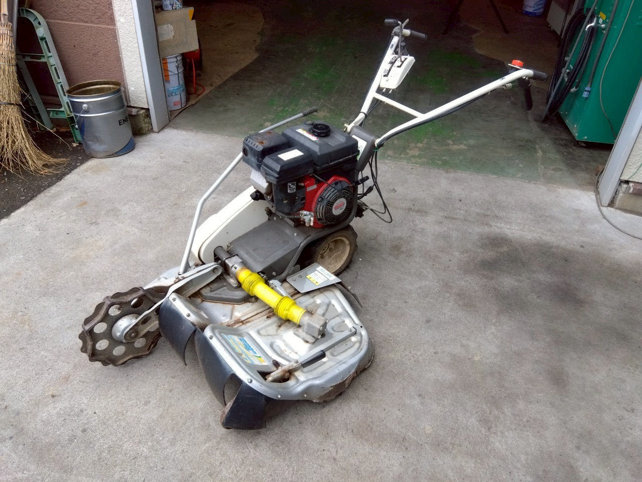 中古ウィングモア【最終値下げ】 オーレックWM736 2WD (未使用品替刃4