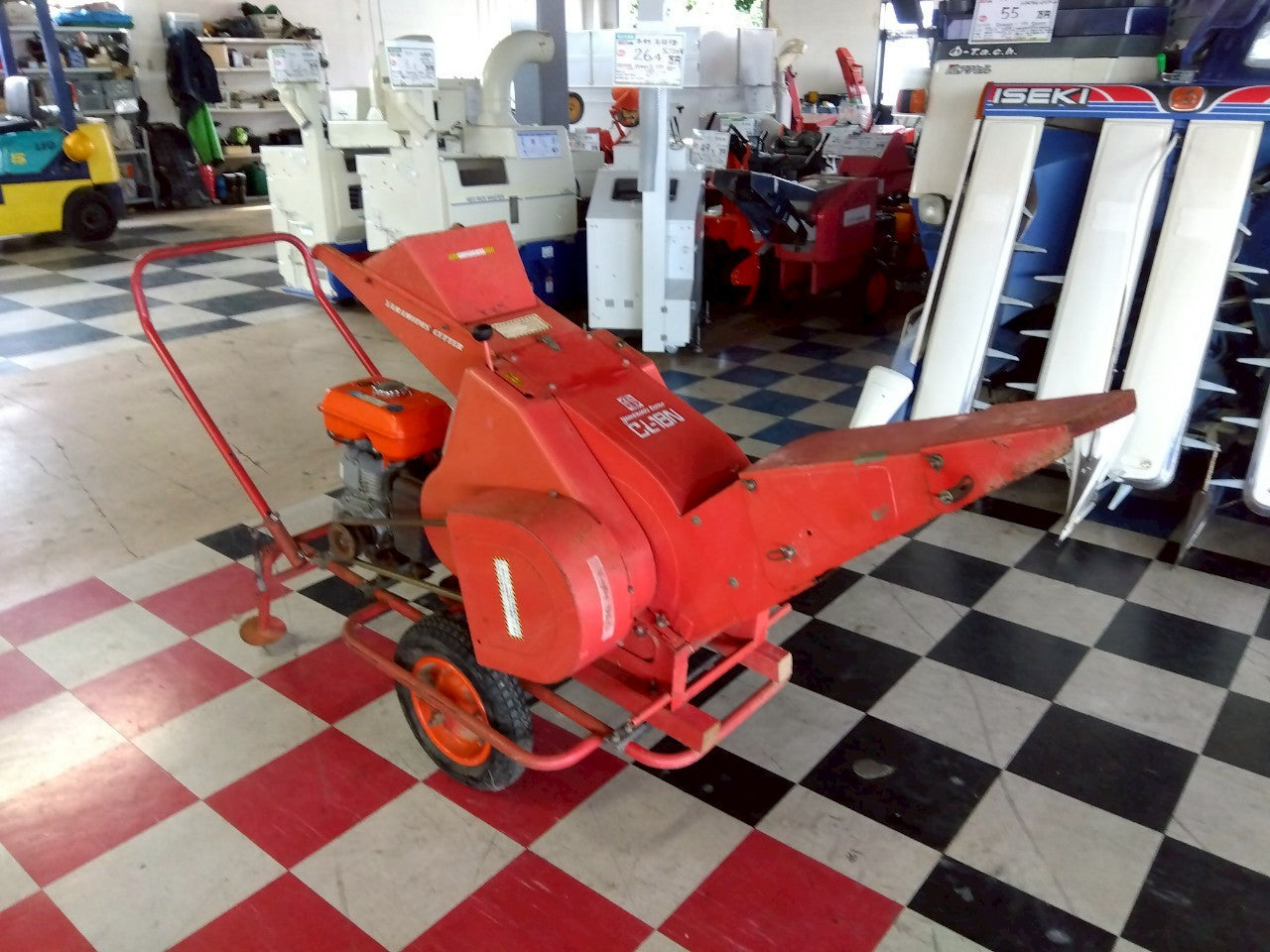 H-7727】品 ヤマモト 山本 ワラカッター CL-18D 藁カッター 農業用裁断