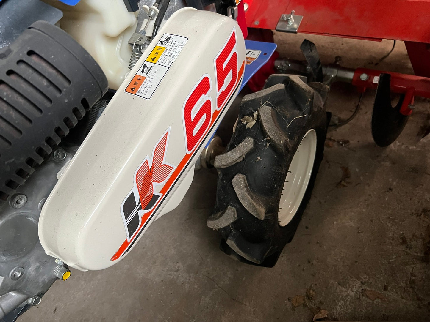 フジキの作業機 中古 ハンマーナイフモーア 【管理機用アタッチメント】HM650? 『山形店 8340』