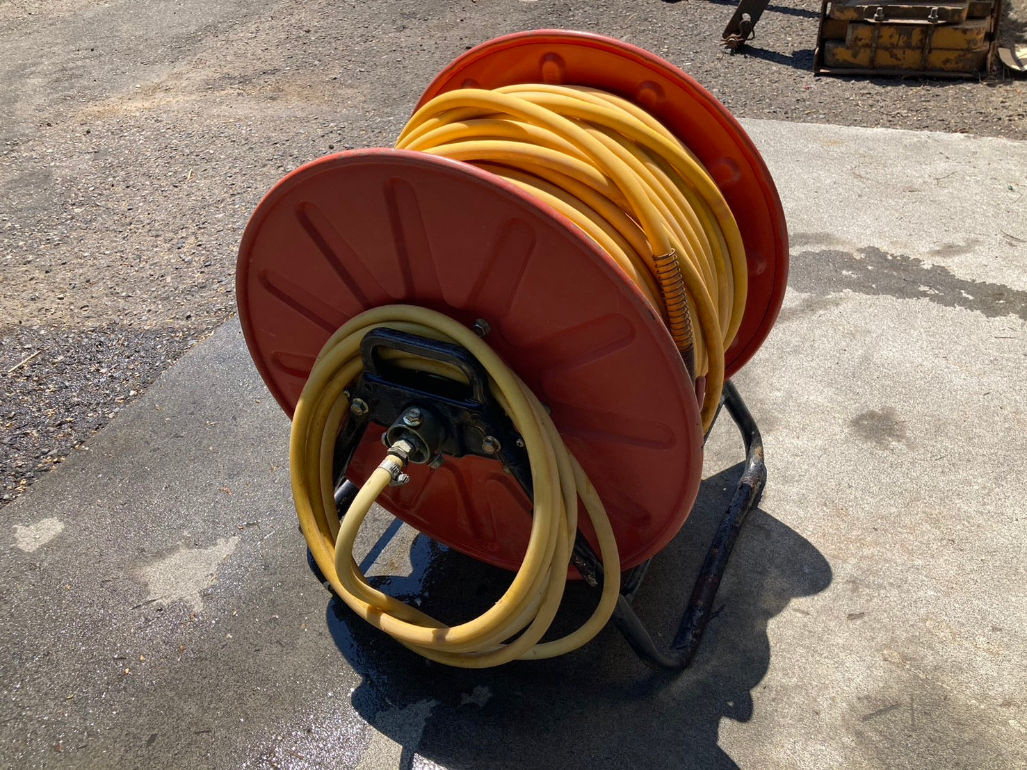 不明 中古 動力噴霧機用ホースリール 型式不明 – 農キング