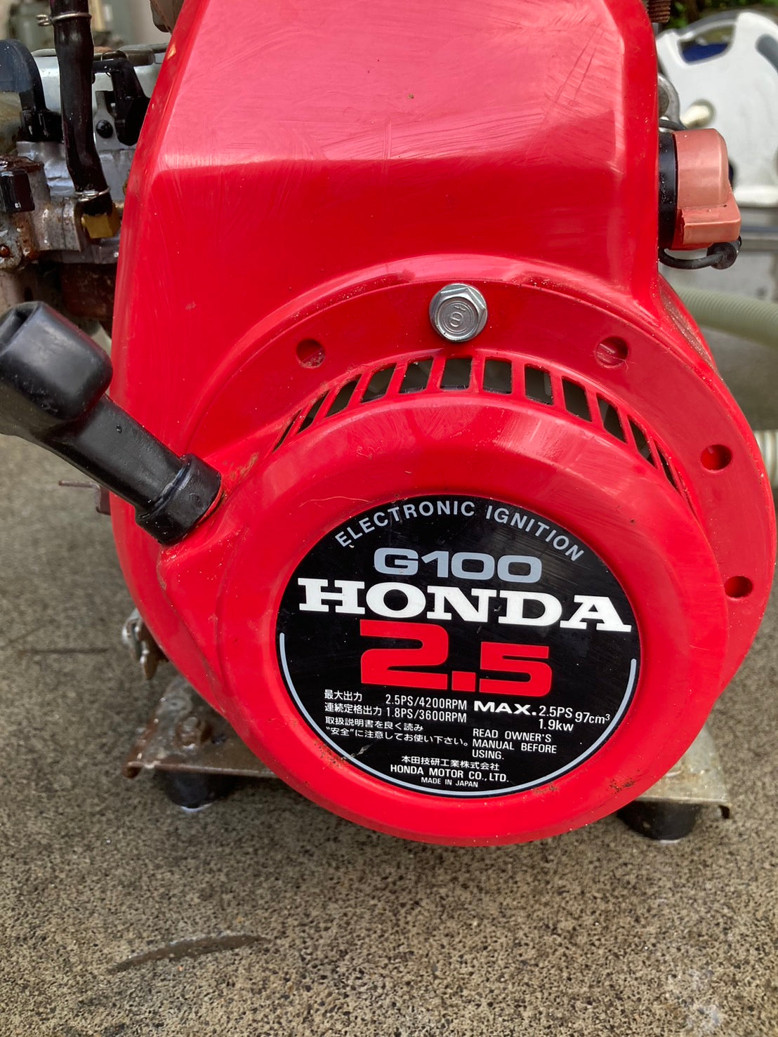 ホンダ 中古 エンジンポンプ 1インチ G100