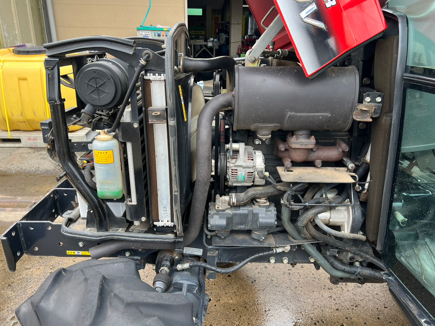 ヤンマー 中古 トラクタ+ロータリ【30馬力 HI-SPEED】*EF330VJQ+SX1810『茨城店 5957』