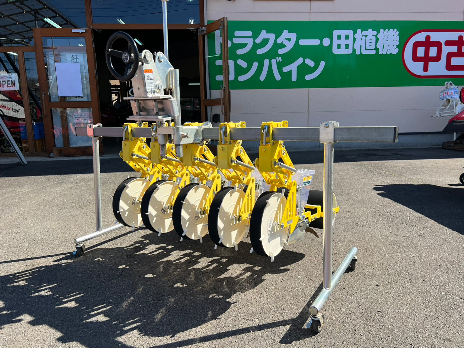 農業 ◇徳島 播種機 クリーンシーダ 8連 人参 トラクター用 にんじん 