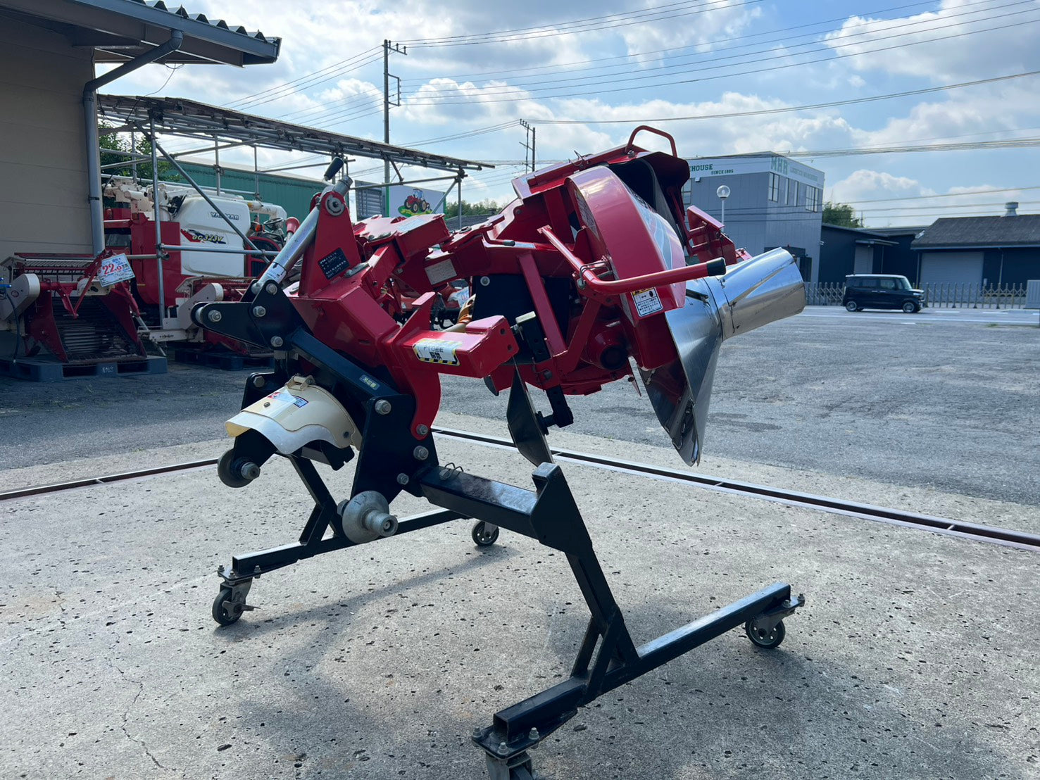ニプロ 中古 畦塗機【手動リターン仕様】＊SZR302(A)『茨城店 6436