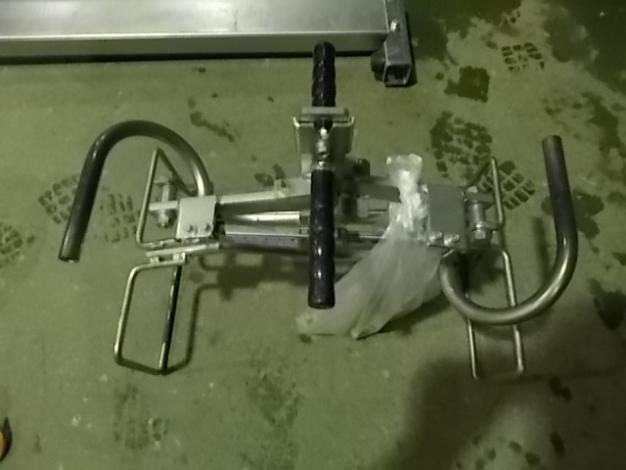 岡山農機 中古 ライスホルダ‐