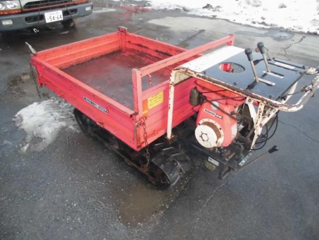 鹿児島発 ヤンマーシバウラ 油圧リフト ガソリンエンジンクローラー