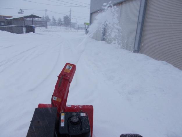 ミツビシ 中古 除雪機