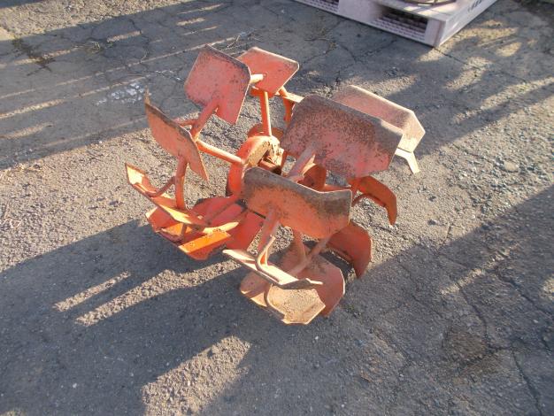 不明 中古 耕耘機用鉄車輪