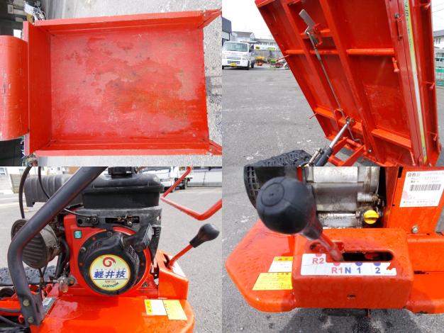 築水キャニコム油圧式ダンプ運搬車