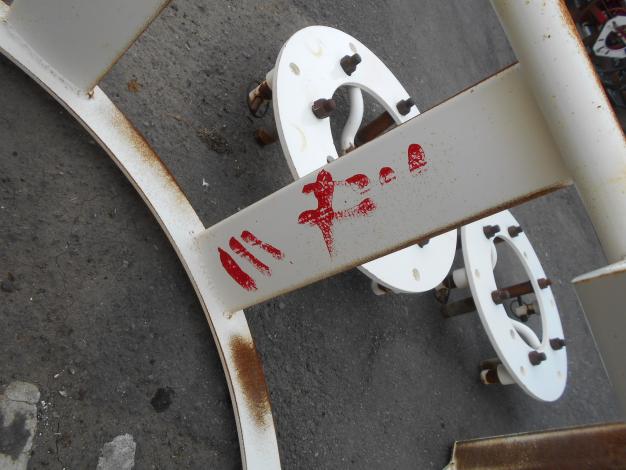 中古 カゴ車輪 フロートタイヤ 水田車輪 トラクター用