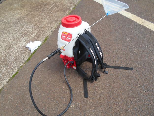 丸山製作所 中古 背負動力噴霧機