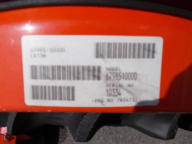 畝立整形ロータリー付トラクター