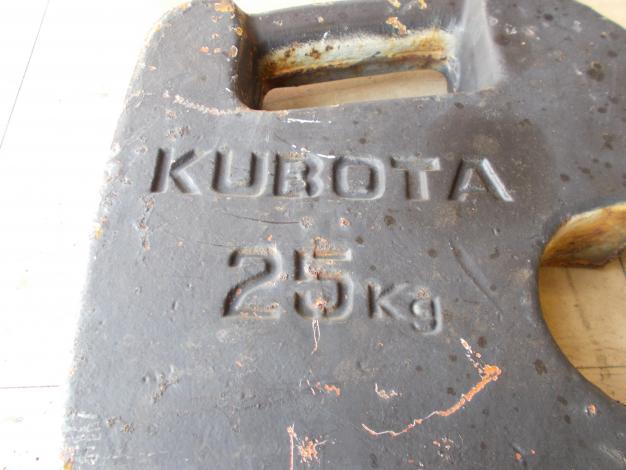 クボタ 中古 トラクターウェイト 25kg