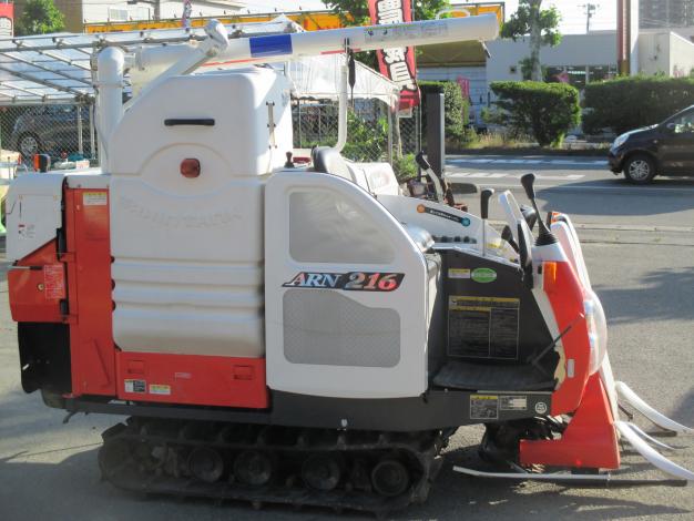 クボタ 中古コンバイン 2条刈 165h