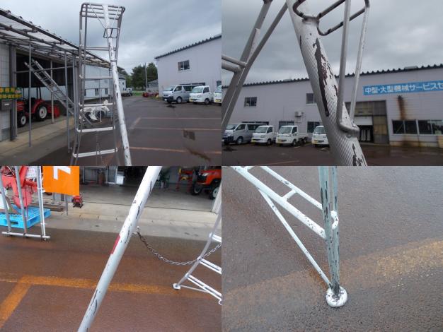 中古 アルミ園芸三脚