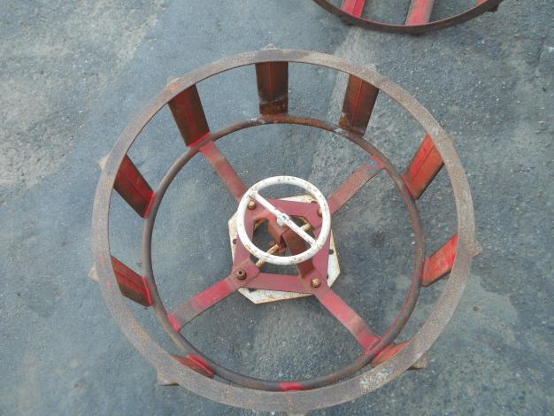 中古 カゴ車輪 フロートタイヤ