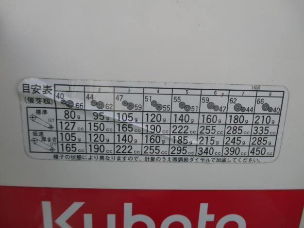 クボタ 中古 播種機