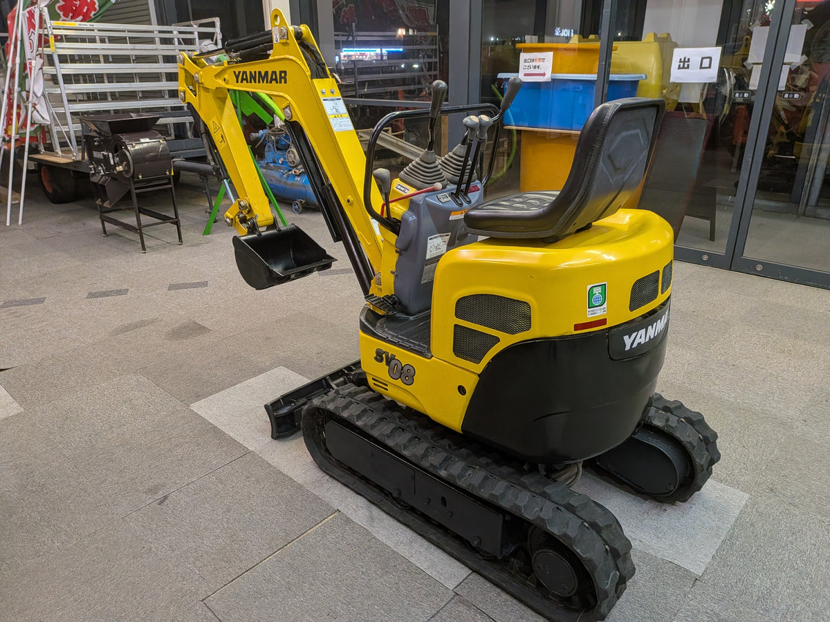 ヤンマー　中古　ミニバックホー　SV08　【岩手店877】
