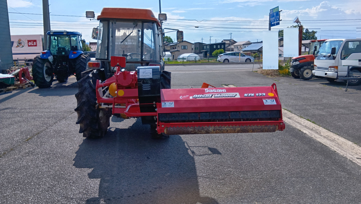 ササキ　中古　オフセットモア　KZX123DY　【岩手店579】