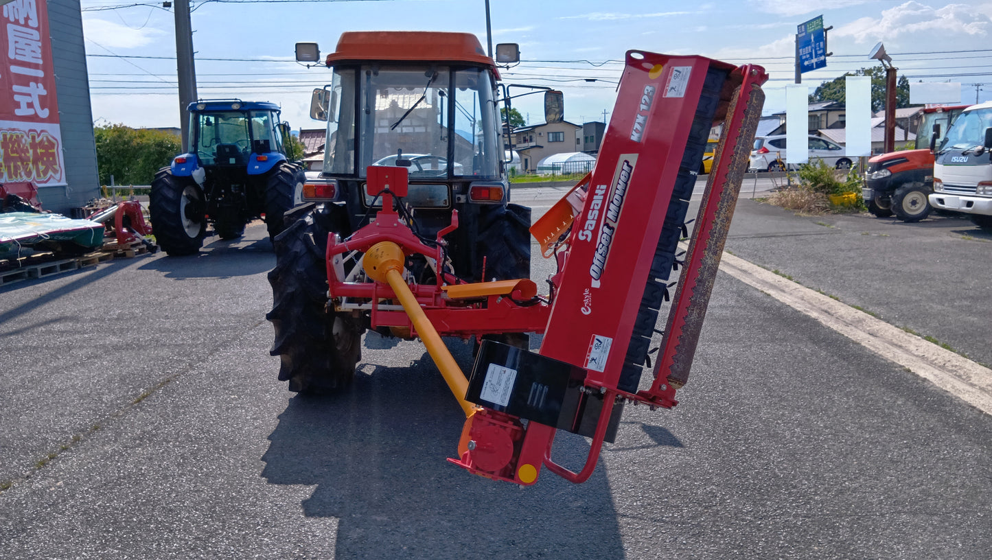 ササキ　中古　オフセットモア　KZX123DY　【岩手店579】
