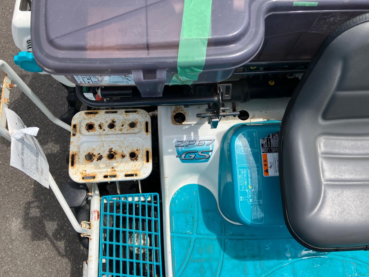 クボタ田植機ZP67-T5F-GS【委託品】