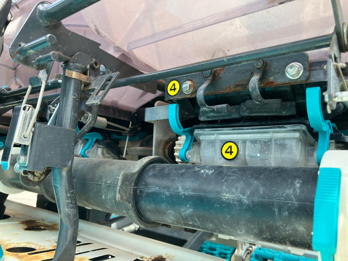 クボタ田植機ZP67-T5F-GS【委託品】