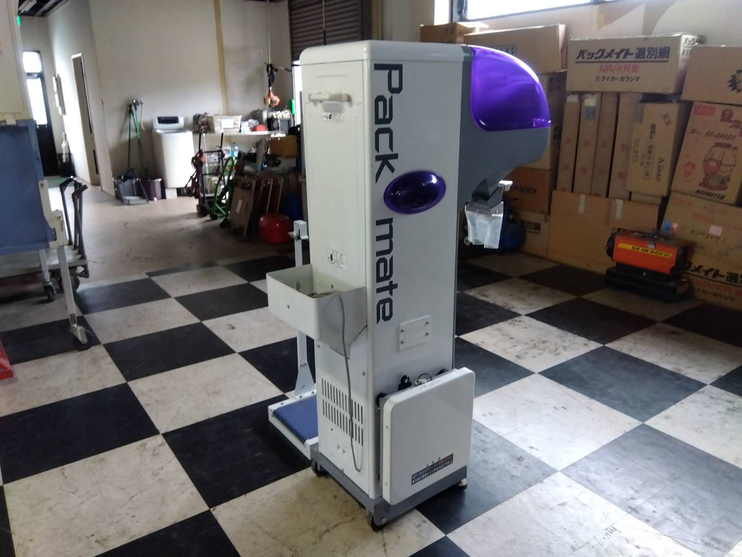 タイガーカワシマ　中古　選別計量機　20俵　170時間　CRV-20A