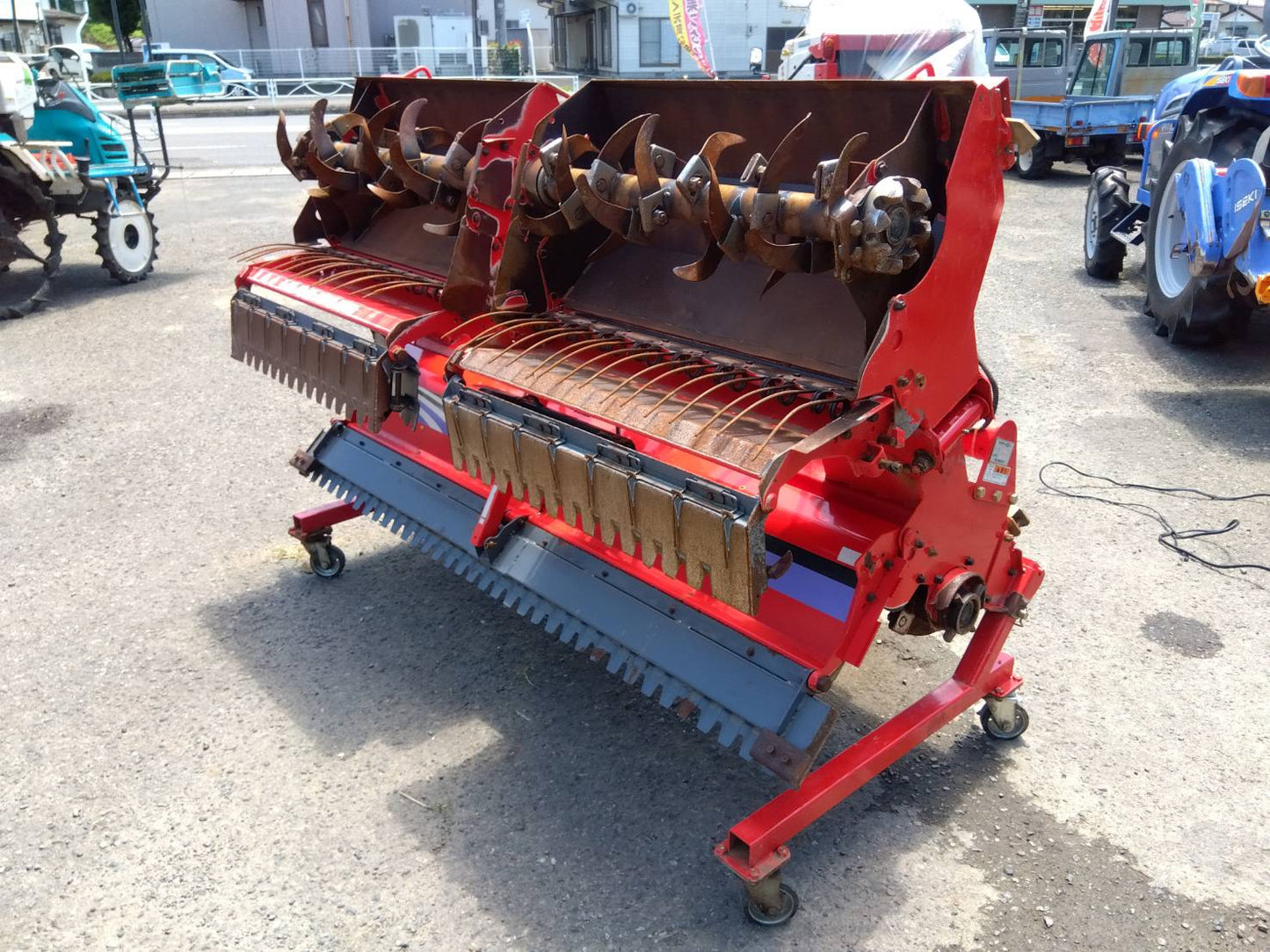 【ジャンク】コバシ　中古　ハロー　3.4ｍ　Sヒッチ　電動　TXR340