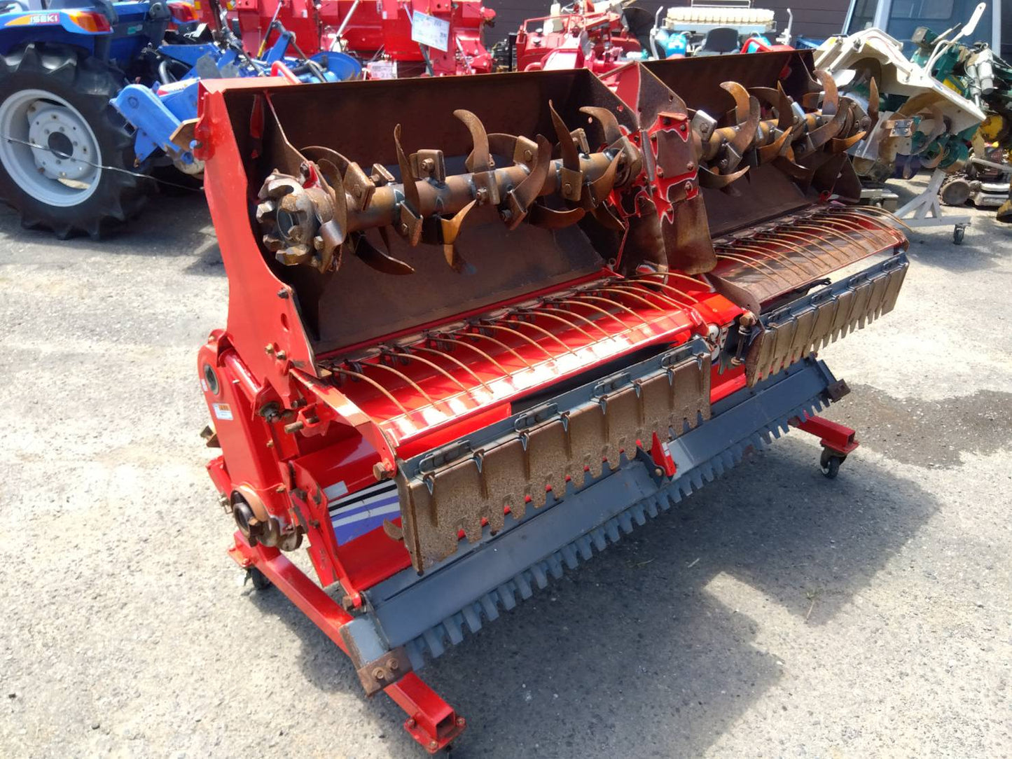 【ジャンク】コバシ　中古　ハロー　3.4ｍ　Sヒッチ　電動　TXR340