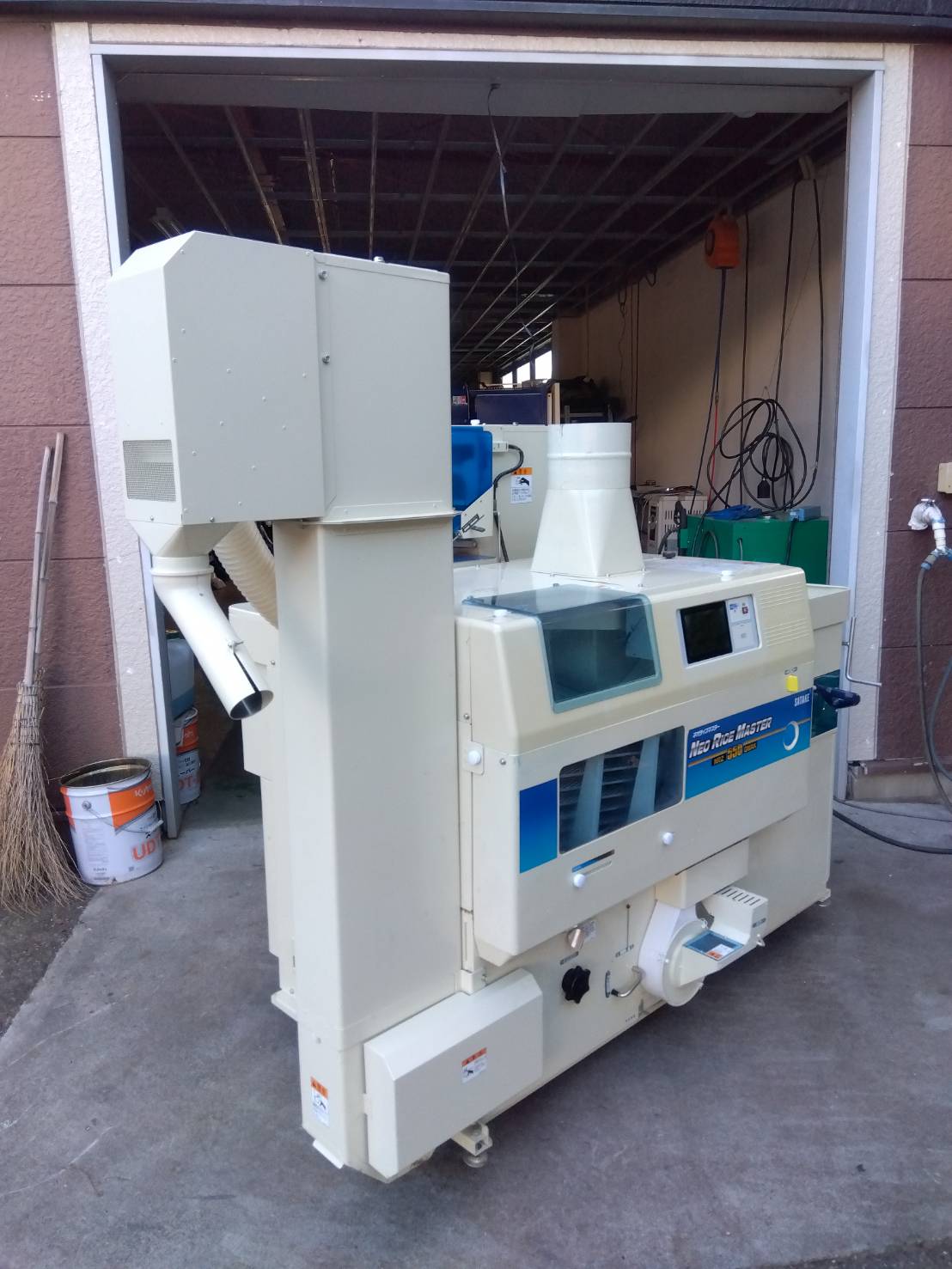 サタケ　中古　籾摺機　5インチ　NRZ550GWAK