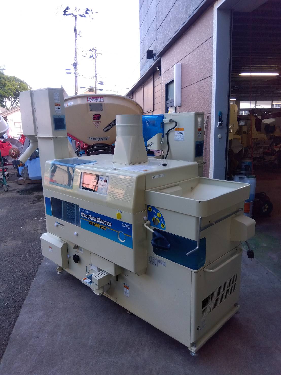 サタケ　中古　籾摺機　5インチ　NRZ550GWAK