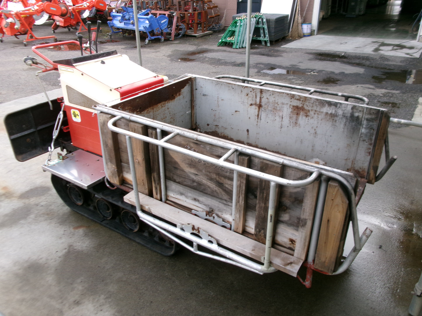 ヤンマー　中古　改造運搬車　PKD600　6馬力