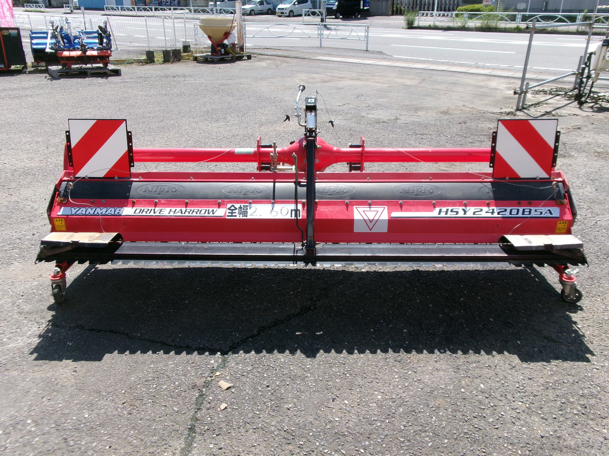 ヤンマー　中古　ハロー　HSY2420B5A　A-2ヒッチ　2.4m